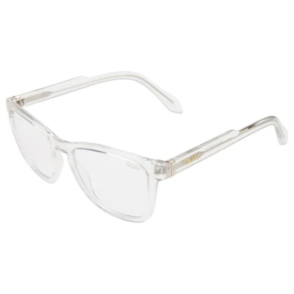 QUAY Hardwire Blue Light Glasses Clear Frame Bluelight Blocking Lens Unisex NWT - Picture 10 of 10